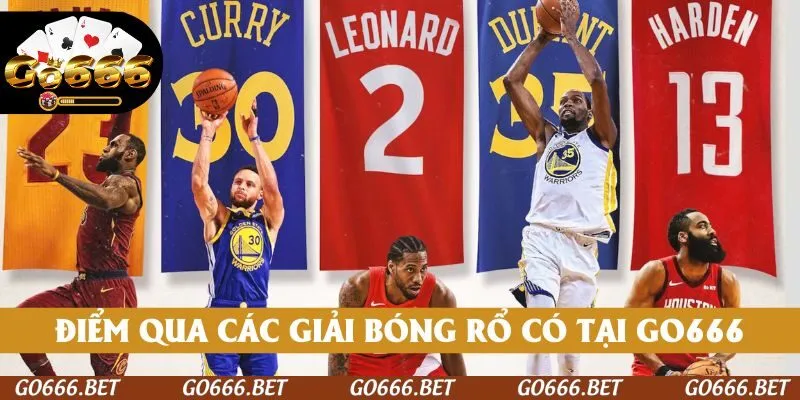 Điểm qua các giải bóng rổ được tích hợp tại GO666