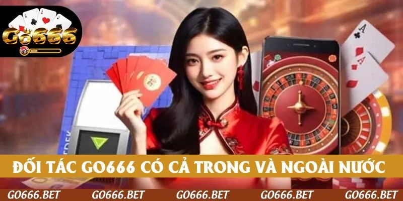 Đối tác thanh toán của GO666 có cả trong và ngoài nước 